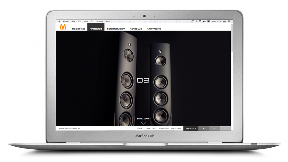 Magico Loudspeakers New Site